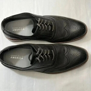 Perry Ellis gray bucks/shoes size 11 1/2